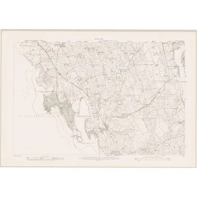 1909 Map of Leitrim - Sheet 35, 1912 Print