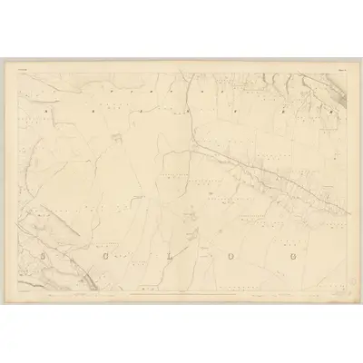 1836 Map of Leitrim - Sheet 4, 1837 Print