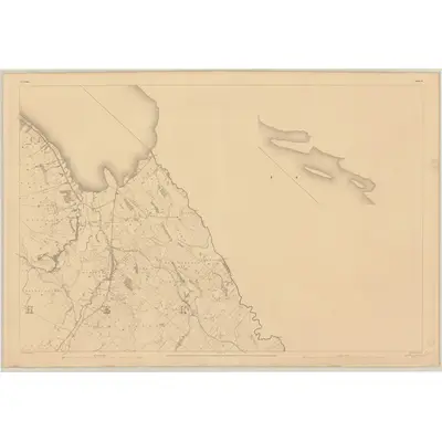 1836 Map of Leitrim - Sheet 5 [with inset 5A], 1837 Print