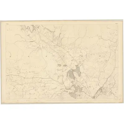 1836 Map of Leitrim - Sheet 7, 1837 Print