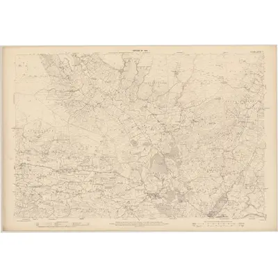 1908 Map of Leitrim - Sheet 7, 1910 Print