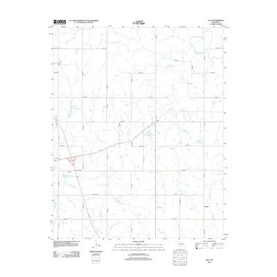 2012 Map of Lela, 2012 Print