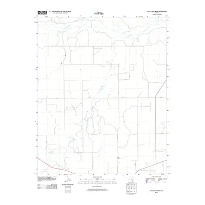2010 Map of Lelia Lake Creek, 2010 Print