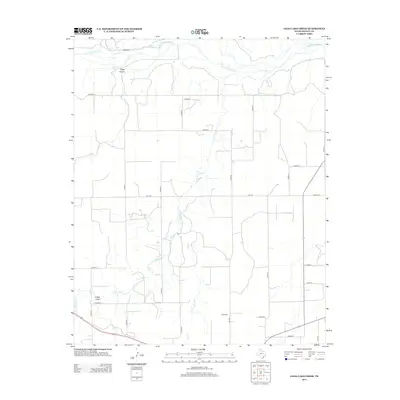 2012 Map of Lelia Lake Creek, 2012 Print