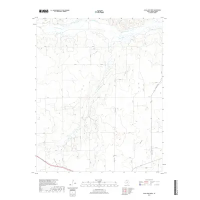 2019 Map of Lelia Lake Creek, 2019 Print