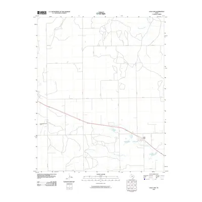 2010 Map of Lelia Lake, 2010 Print