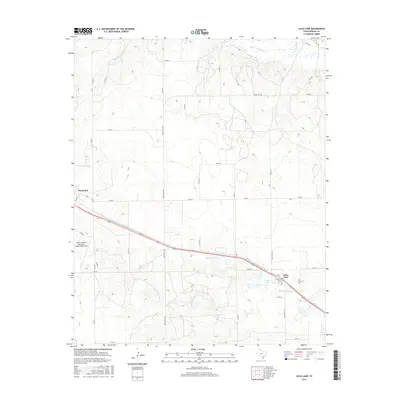 2016 Map of Lelia Lake, 2016 Print