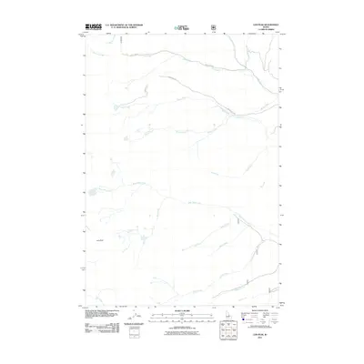 2011 Map of Lem Peak, 2011 Print