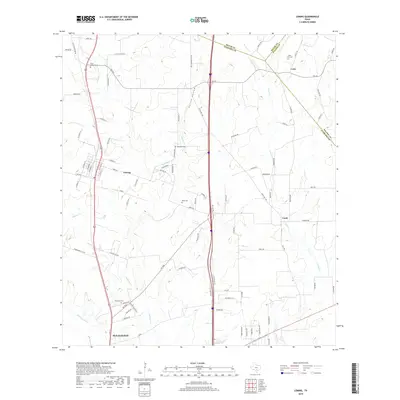 2019 Map of Leming, 2019 Print