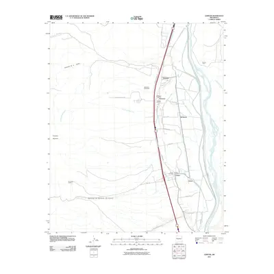 2011 Map of Lemitar, 2011 Print