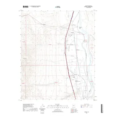 2020 Map of Lemitar, 2020 Print