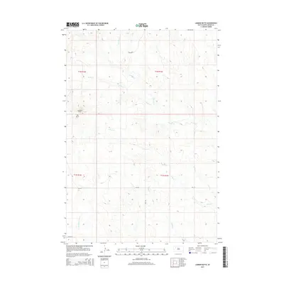 2015 Map of Lemmon Butte, 2015 Print