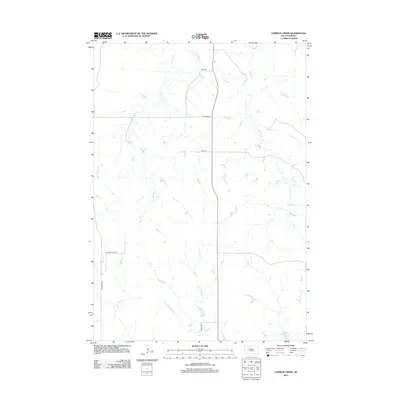 2012 Map of Lemmon Creek, 2012 Print