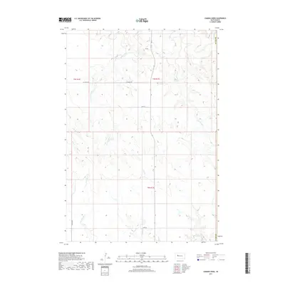 2017 Map of Lemmon Creek, 2017 Print