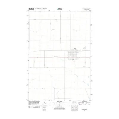 2011 Map of Lemmon, 2011 Print