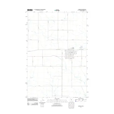 2012 Map of Lemmon, 2012 Print