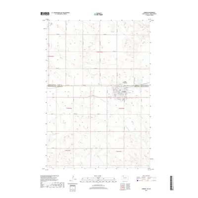 2017 Map of Lemmon, 2017 Print