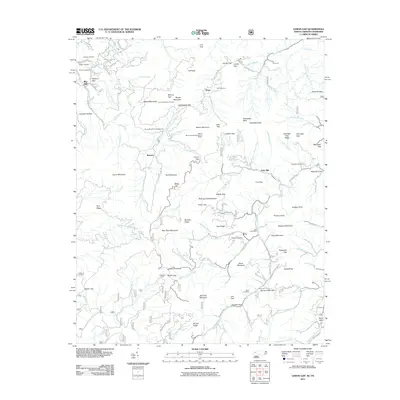 2011 Map of Lemon Gap, 2011 Print