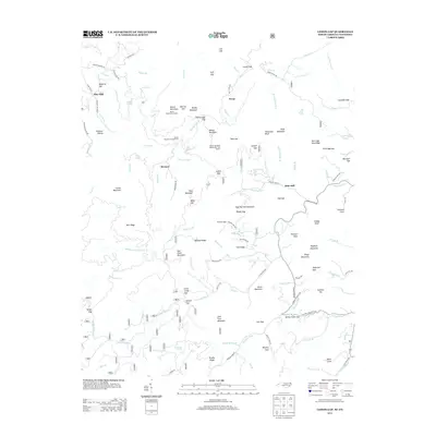 2013 Map of Lemon Gap, 2013 Print