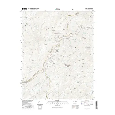 2016 Map of Lemon Gap, 2016 Print