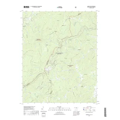 2019 Map of Lemon Gap, 2019 Print