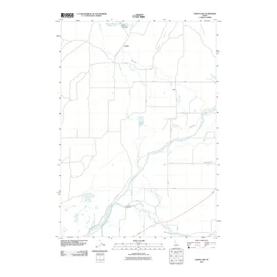 2010 Map of Lemon Lake, 2010 Print