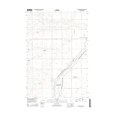 2014 Map of Lemonade Springs, 2014 Print