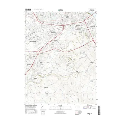 2016 Map of Lemoyne, 2016 Print