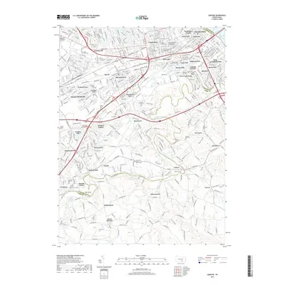 2019 Map of Lemoyne, 2019 Print