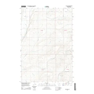 2014 Map of Lena Creek, 2014 Print