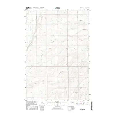2017 Map of Lena Creek, 2017 Print