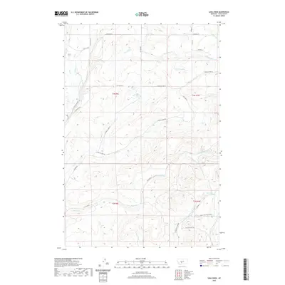 2020 Map of Lena Creek, 2020 Print