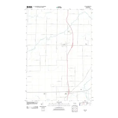 2010 Map of Lena, 2010 Print