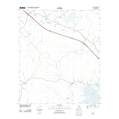 2012 Map of Lena, 2012 Print