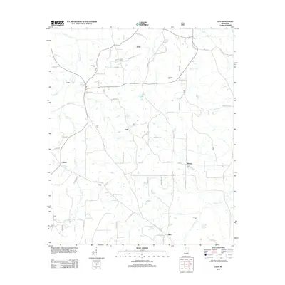 2012 Map of Lena, 2012 Print