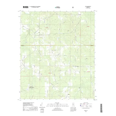 2018 Map of Lena, 2018 Print