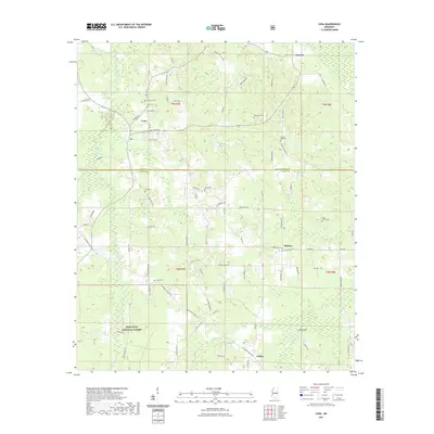 2021 Map of Lena, 2021 Print
