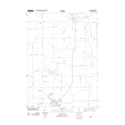 2012 Map of Lena, 2012 Print