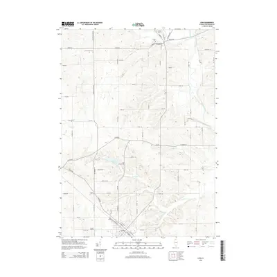 2015 Map of Lena, 2015 Print