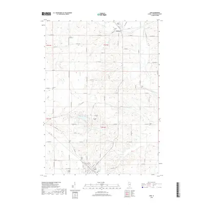 2018 Map of Lena, 2018 Print