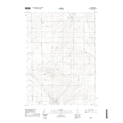 2021 Map of Lena, 2021 Print
