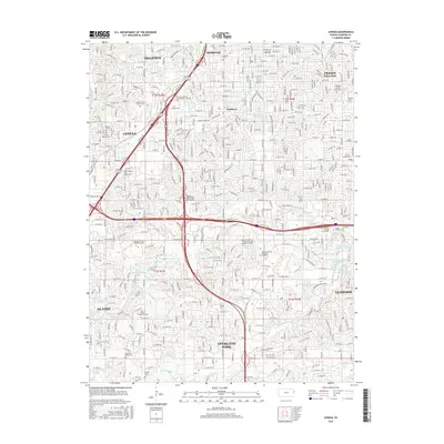 2015 Map of Lenexa, 2015 Print