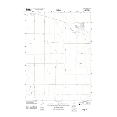 2012 Map of Lennox, 2012 Print
