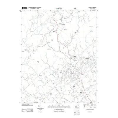 2011 Map of Lenoir, 2011 Print