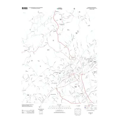 2013 Map of Lenoir, 2013 Print