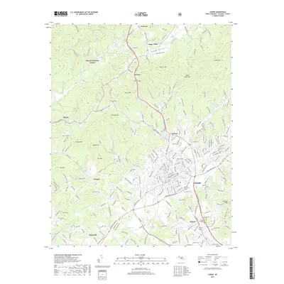 2019 Map of Lenoir, 2019 Print