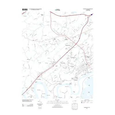 2013 Map of Lenoir City, 2013 Print