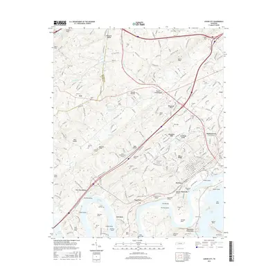 2016 Map of Lenoir City, 2016 Print