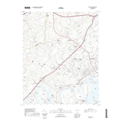 2019 Map of Lenoir City, 2019 Print