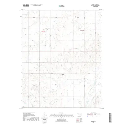 2018 Map of Lenora, 2018 Print